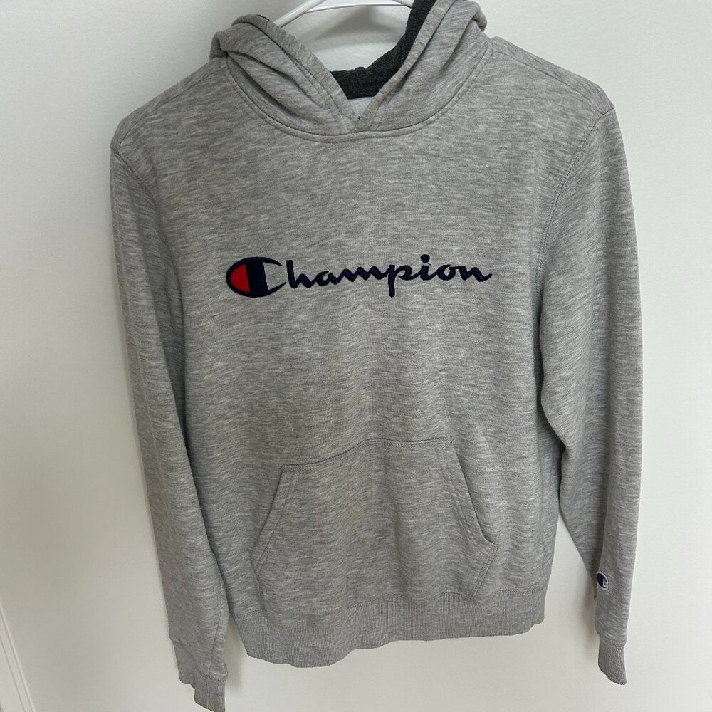 Champion Boys Logo Hoodie